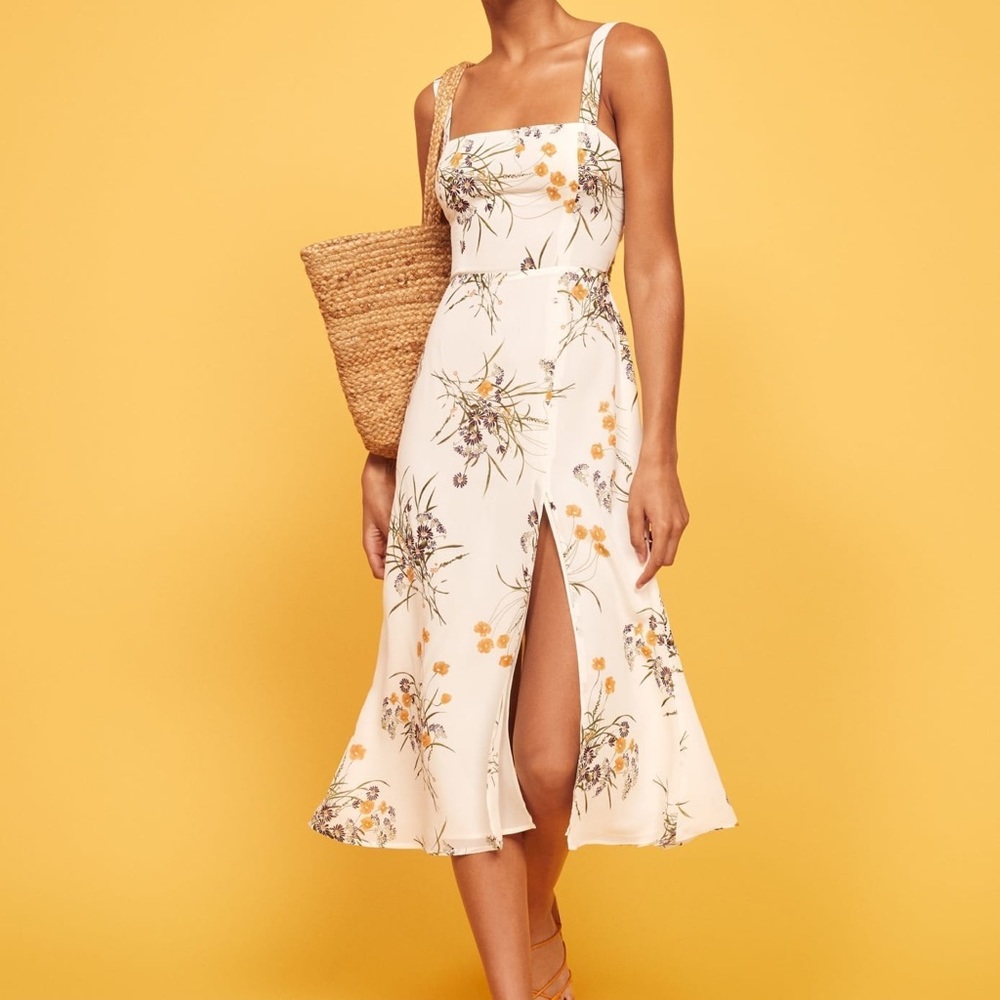 Reformation Nectarine Princess Dress